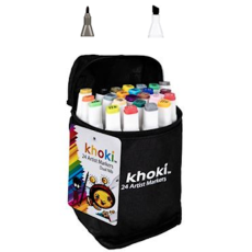 Dual Nib Artist Markers - 24 Piece
